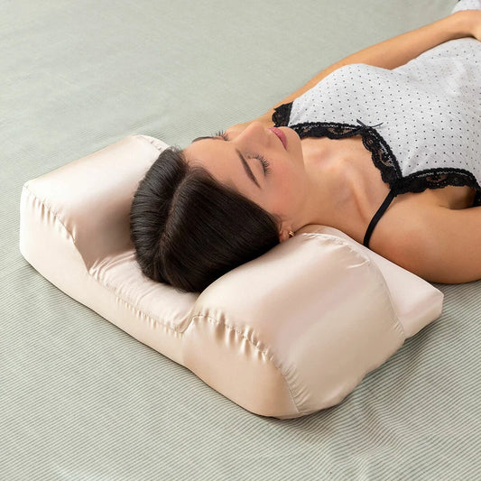 Cuscino in Raso Antirughe per Viso e Capelli