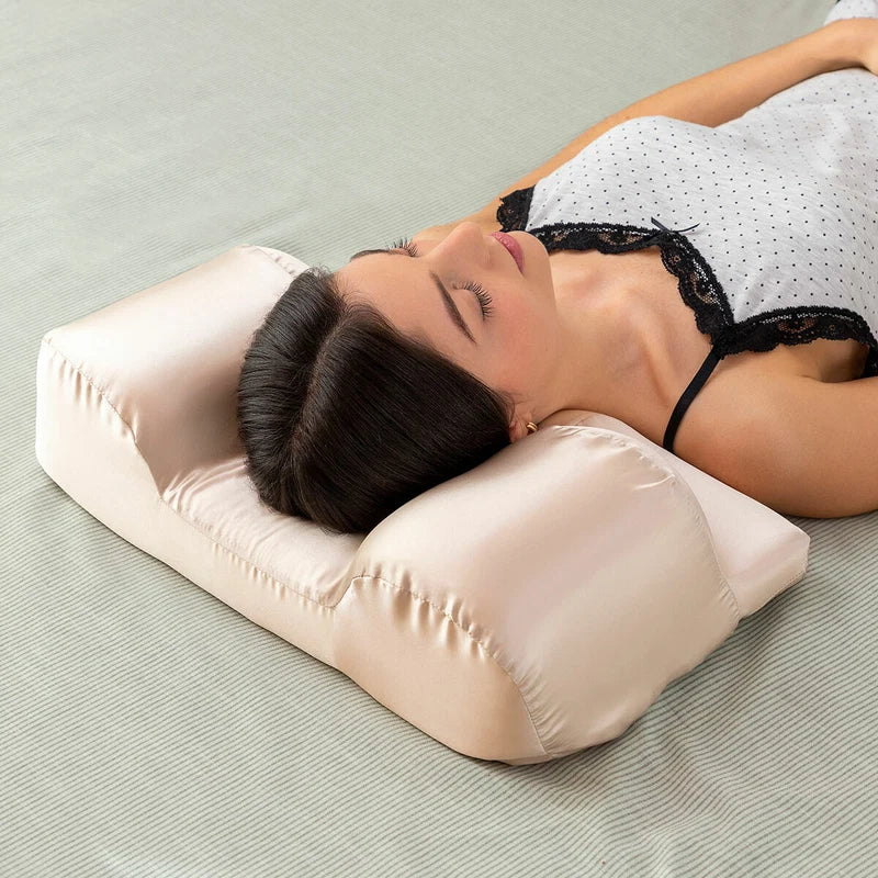 Cuscino in Raso Antirughe per Viso e Capelli
